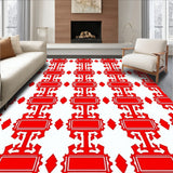 Holiday Grid Accent with Cheerful Checkered Motif(Red)