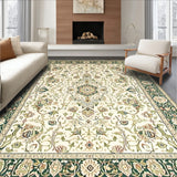 Olive with Vintage Inspired Ornate(Beige)