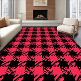 Buffalo Plaid Holiday Welcome Entrance Festive Checkered(Red)