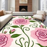 Elegant Blooming Rose Garden Symphony Decorative Accent(Pink)