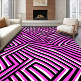 Chevron Zigzag Design Farmhouse Door Christmas Holiday(Pink)