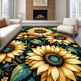 Striking Black Background Design(Yellow)