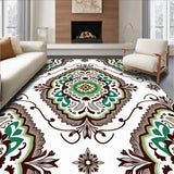 Boho Paisley Bloom Aesthetic Farmhouse(Brown)