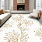 Abstract Marigold Blossom Design with Detailing (Gold) - ODIKA