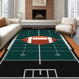 Football Field Gridiron Yard Lines(Green)