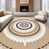 Burst with Radiating Petals (Beige) - ODIKA