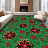 Heritage Holly Berry Vine Interlocking Medallion Ornament(Green)