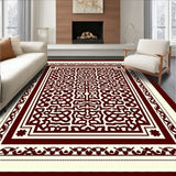 Tile Inspired Hallway with Mosaic Details(Brown)