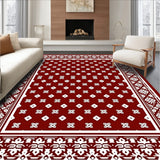 Lattice Framework Boundary Exquisite Handsome Trim(Red)