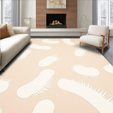 Abstract Watercolor Splash Modern Expressionist Artistic Creation(Beige)