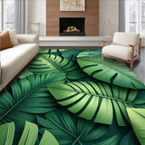 Vibrant Leafy Abstract Aesthetic(Green)