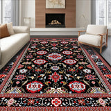 Vibrant Traditional Tiled Arrangement(Black)