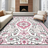 Luxurious Vintage Inspired Floral Arabesque Artistry(Pink)