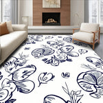 Enchanting Botanical Garden Paisley Delicate Artisan Treasure (Blue) - ODIKA