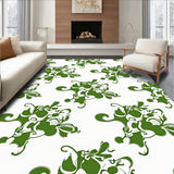 Timeless Botanical Damask Revival Distressed (Green) - ODIKA