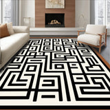 Visual Paradox Maze Artistic Accent(Black)
