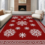 Elegant North Pole Fantasy Merry Celebration Embellishment(Red)