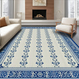 Coastal Anchor Accent in Blue and Beige Color Palette(Blue)