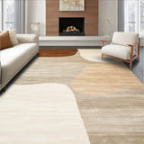 Customizable Runner Earth Tones Abstract(Beige)