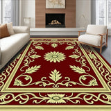 Classic Yuletide Oakleaf with Baroque Vine Embellishments(Red)