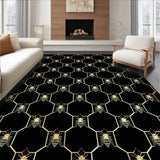 Interlocking Honeycomb Bee Haven(Black)