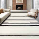 Elegant Nordic Minimalist with Monochromatic Zigzag Design(White)