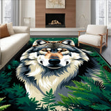 Lush Jungle Animal Illustration(Brown)