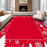 Enchanted Winter Wonderland Decorative Path Embellishment(Red)