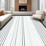 Dynamic Pinstripe Crisp Contrasts Flat Design(Gray)