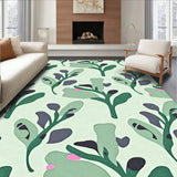 Abstract Moss Garden Zen with Meditation Stone(Green)