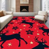 Winter Wonderland Reindeer with Motifs(Red)