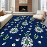 Snowy Pinecone Winter Wonderland Frosty Magical Entryway(Blue)