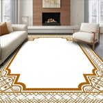 Elegant Interlocking Lattice Trellis Ornamental (Beige) - ODIKA