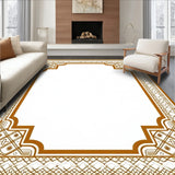 Elegant Interlocking Lattice Trellis Ornamental (Beige) - ODIKA