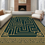 Ancient Mosaic Labyrinth Timeless Artifact Treasure (Gold) - ODIKA