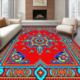 Burst with Intricate Medallion Design(Red)