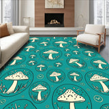 Enchanted Forest Mushroom Cluster with Fairy Ring Botanical (Beige) - ODIKA