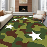 Tactical Woodland Camouflage with Bold Motifs(Green)
