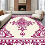 Ornate Paisley Medallion Interlocking Traditional (Ivory) - ODIKA