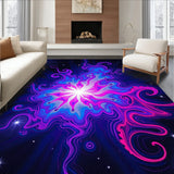 Cosmic Nebula Swirl Enchanting Celestial Wonder Dreamy Night Sky (Pink)