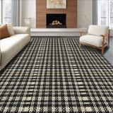 Ultra Soft Area Rug, Non Slip, Stain Resistant, Washable Area Rugs for Living Room, Bedroom, Greek Key Geometric(Beige)