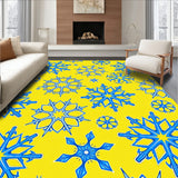 Snowflake Array with Crystalline Formations(Yellow)