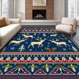 Enchanted Forest Prancing Deer Jubilee(Blue)