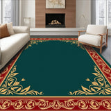 Vintage Botanical Jewel Tapestry(Red)