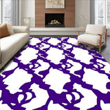 Classical Grid Interlocking Harmonious Balanced (Purple)