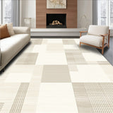 Contemporary Area with Elegant Geometric for Home Decor(Beige)