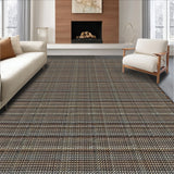 Ultra Soft Area Rug, Non Slip, Stain Resistant, Washable Area Rugs for Living Room, Bedroom, Farmhouse Braided Cotton(Gray)