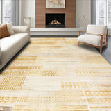 Beige Gold Textured Area(Beige)