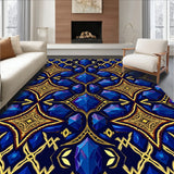 Crystalline Precious Stone Jewel Luxury Accent(Blue)