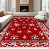 Enchanted Snowy Evening Crystal Decoration(Red)